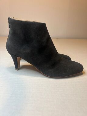 Common Projects Black Suede Ankle Boots